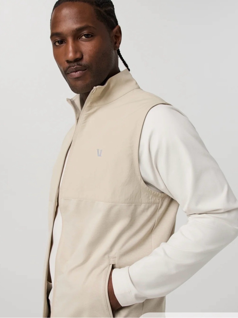Vuori Men's Sunday element Vest, men’s size medium brand new